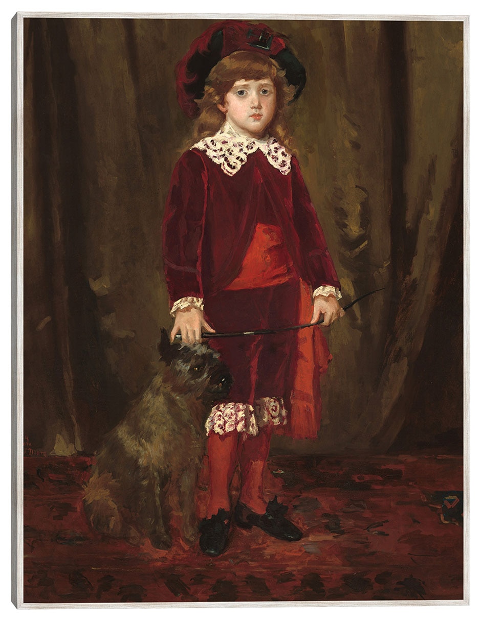 Cuadro decorativo Eddy Cassatt técnica mixta Retratos