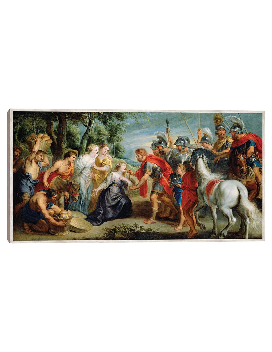 Cuadro decorativo David Conoció A Abigail (Alrededor De La Década De 1620) técnica mixta Figuras Celestiales