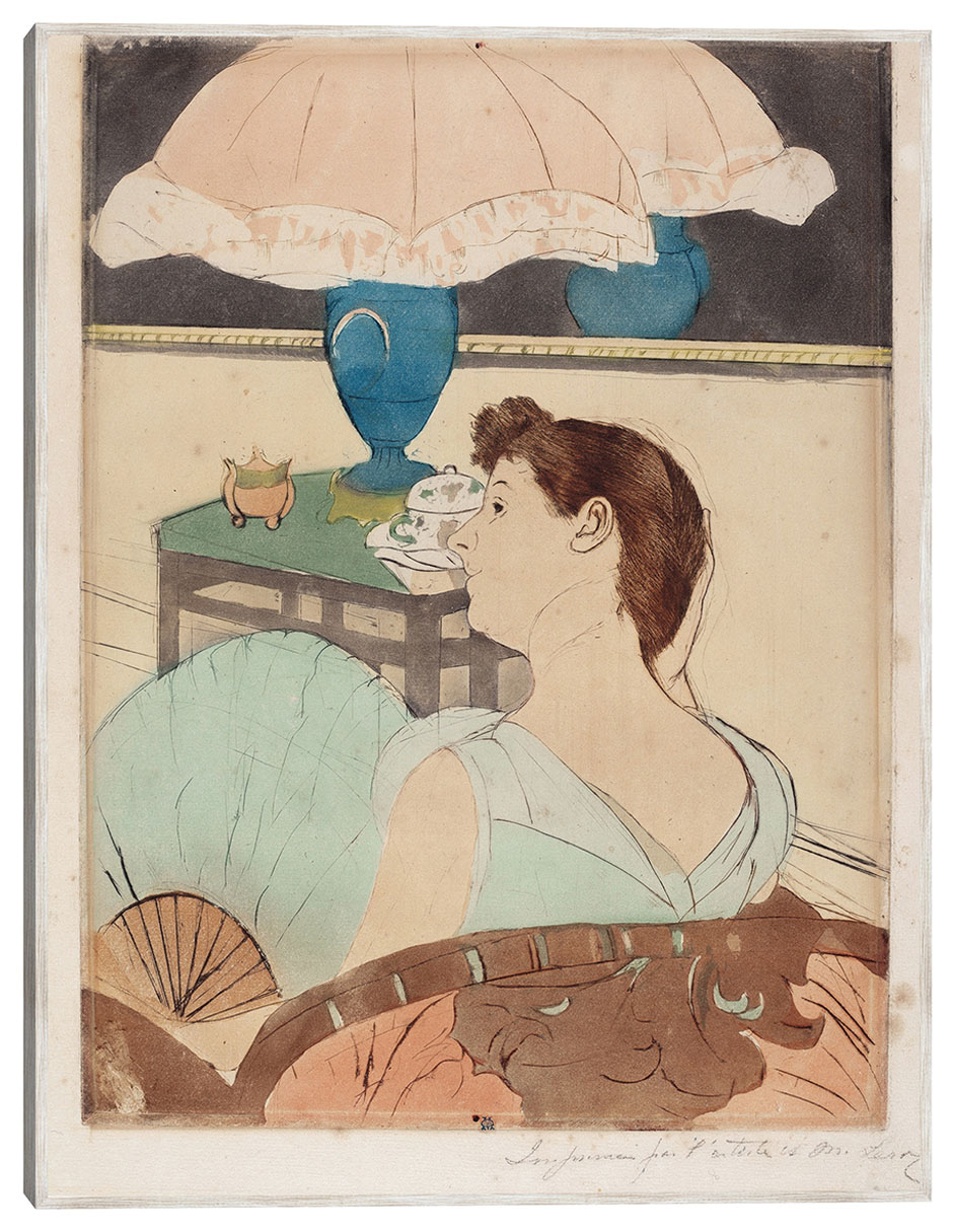 Cuadro decorativo La Lámpara (1890-1891) técnica mixta Retratos
