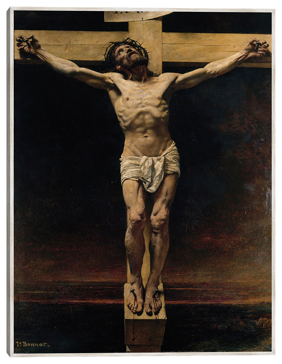 Cuadro decorativo El Cristo En La Cruz (1874) técnica mixta Figuras Celestiales Cuadro decorativo El Cristo En La Cruz (1874) técnica mixta Figuras Celestiales