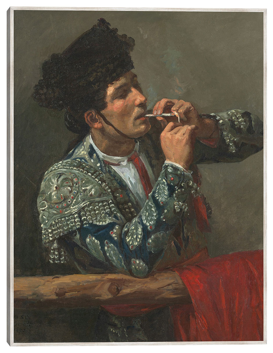 Cuadro decorativo Después De La Corrida De Toros (1873) técnica mixta Retratos 1