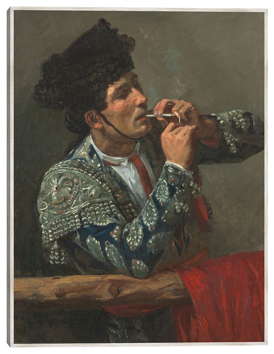 Cuadro decorativo Después De La Corrida De Toros (1873) técnica mixta Retratos
