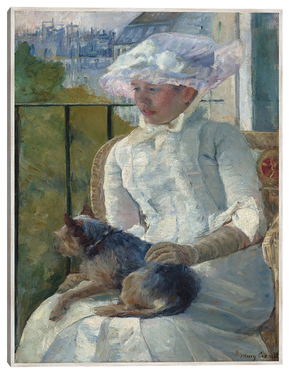 Cuadro decorativo Niña Junto A Una Ventana (C. 1883-1884) técnica mixta Retratos Cuadro decorativo Niña Junto A Una Ventana (C. 1883-1884) técnica mixta Retratos