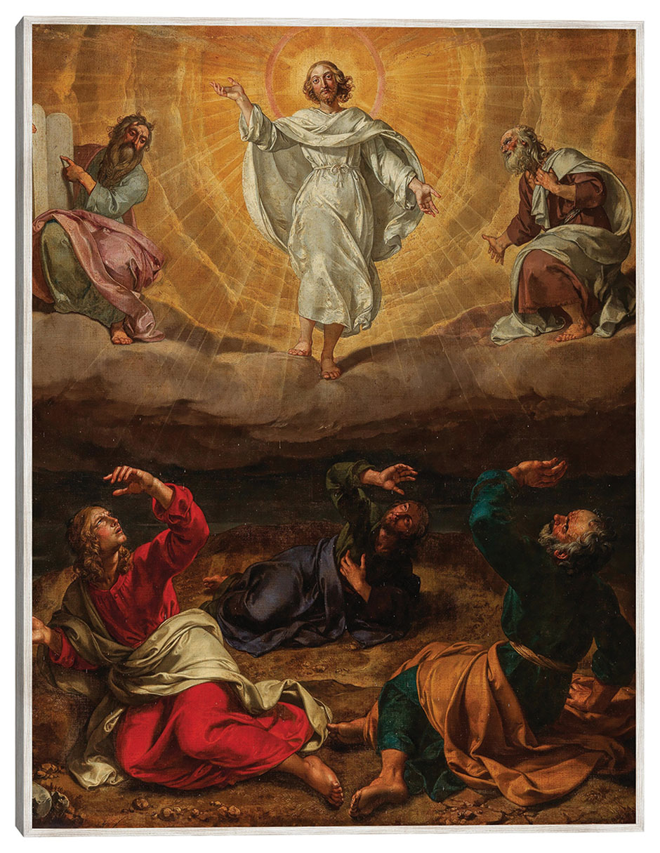 Cuadro decorativo La Transfiguración De Cristo (Siglo Xvii) técnica mixta Figuras Celestiales Cuadro decorativo La Transfiguración De Cristo (Siglo Xvii) técnica mixta Figuras Celestiales