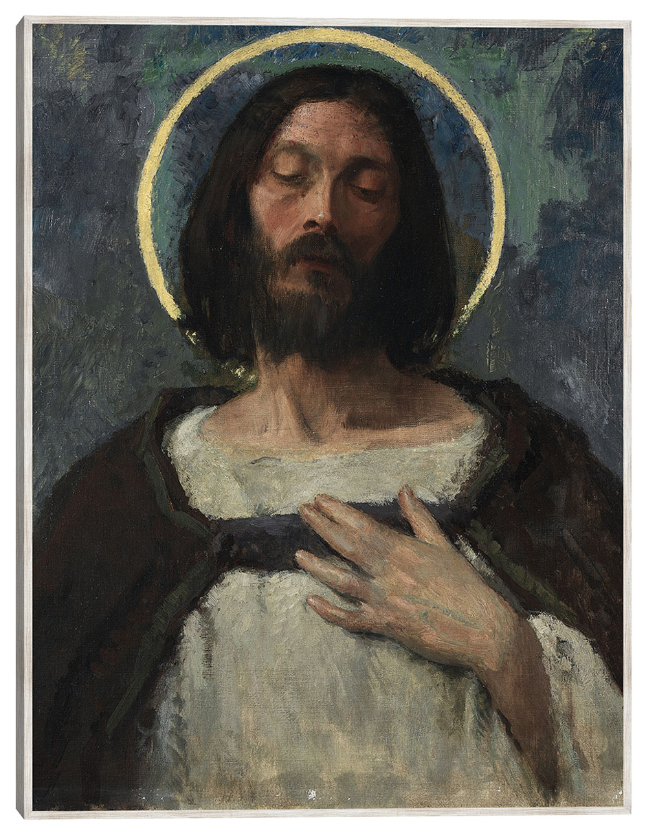 Cuadro decorativo Cristo (C. 1905) técnica mixta Figuras Celestiales Cuadro decorativo Cristo (C. 1905) técnica mixta Figuras Celestiales