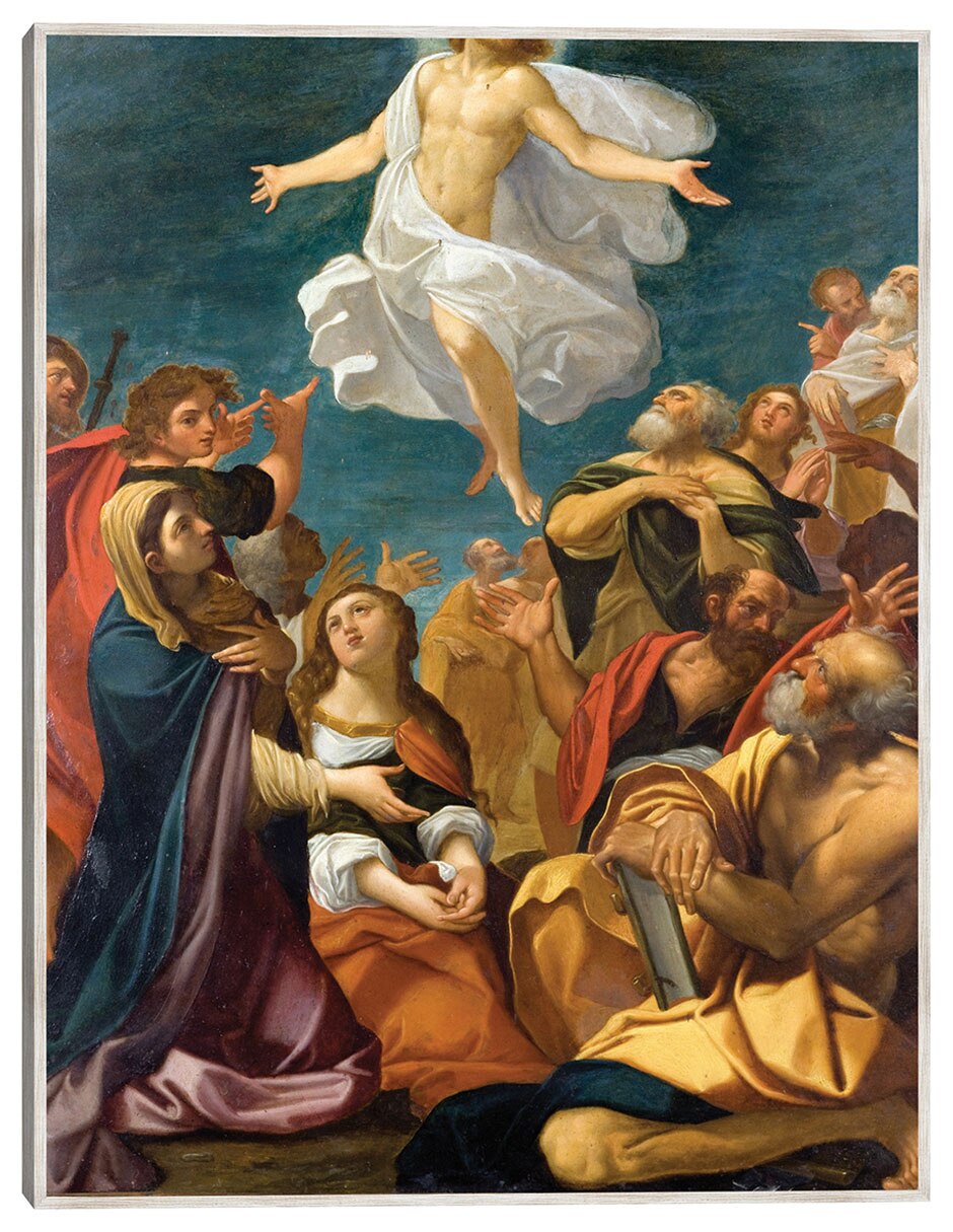 Cuadro decorativo Ascensión De Cristo (Hacia 1640) técnica mixta Figuras Celestiales Cuadro decorativo Ascensión De Cristo (Hacia 1640) técnica mixta Figuras Celestiales