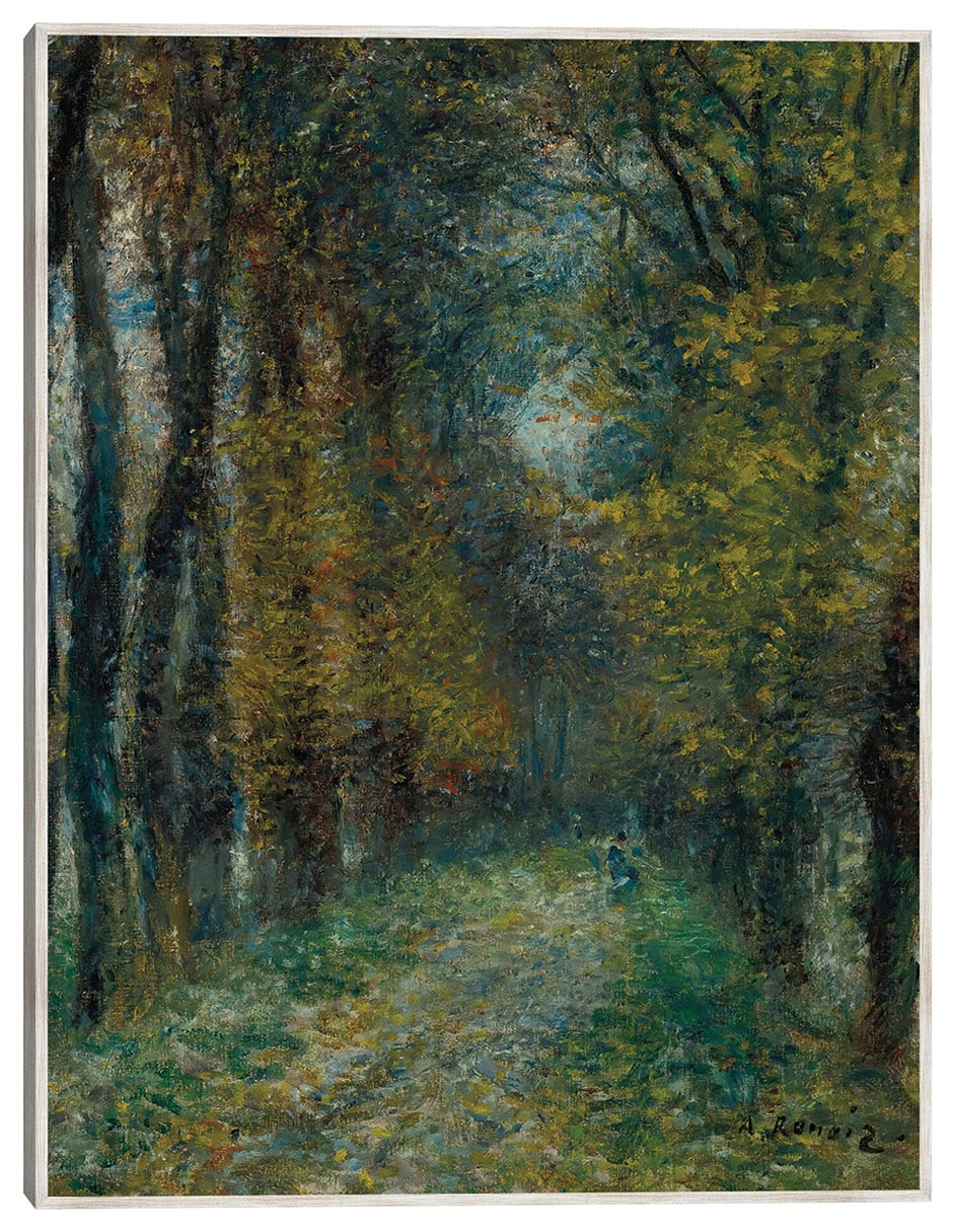 Cuadro decorativo El Callejón Cubierto (1872) técnica mixta Bosques