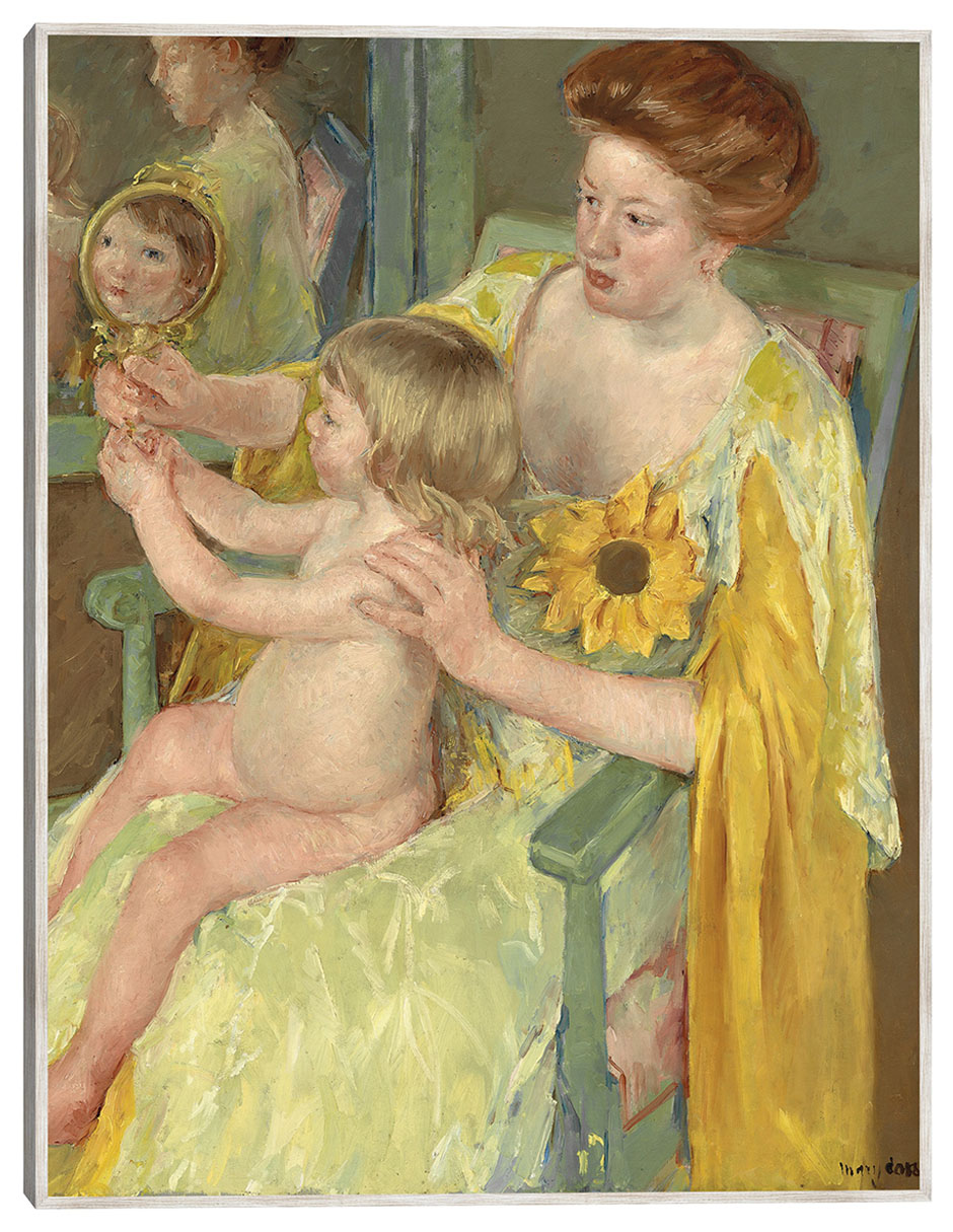 Cuadro decorativo Madre E Hijo (C. 1905) técnica mixta Retratos