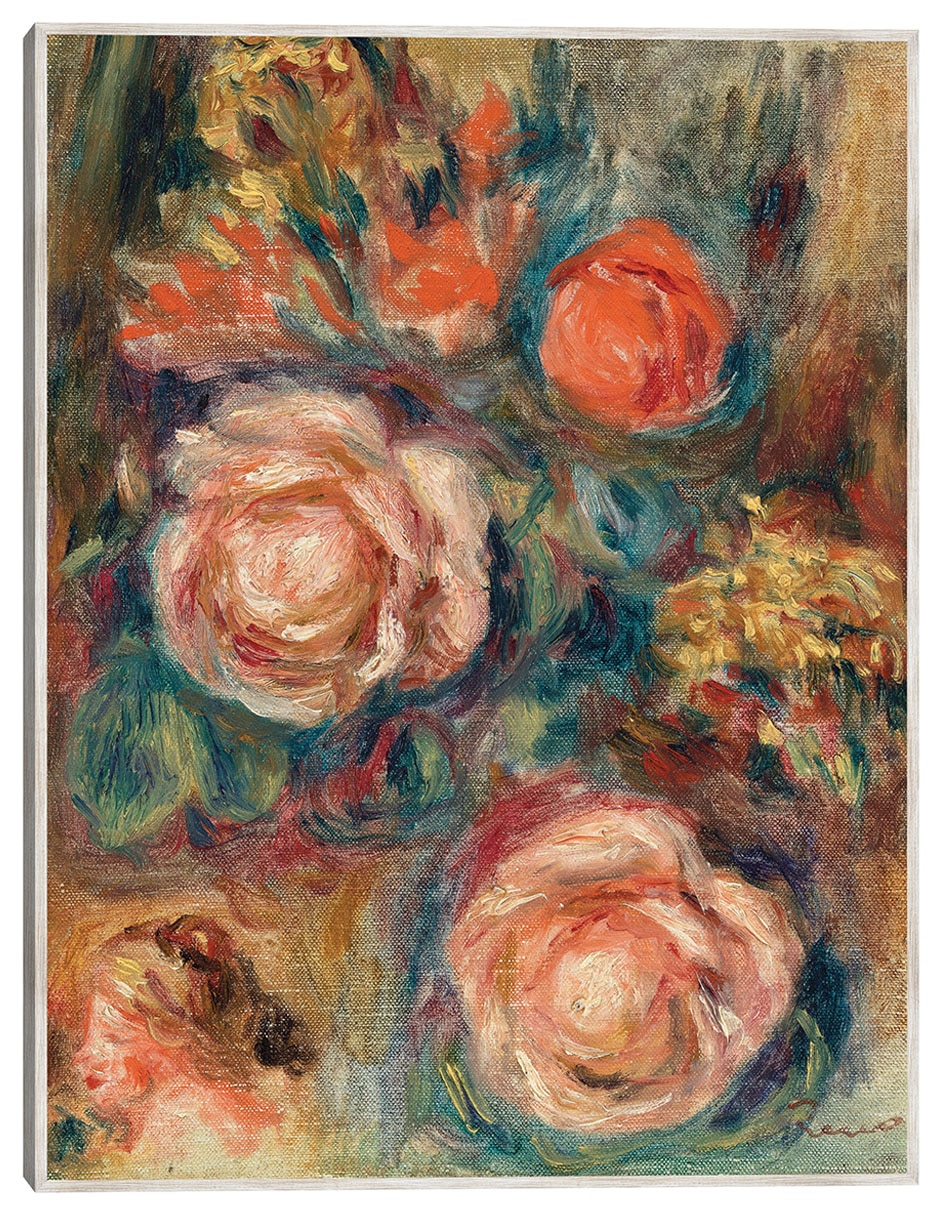 Cuadro decorativo Ramo De Rosas (Bouquet De Roses) (1900) técnica mixta Arreglo Floral