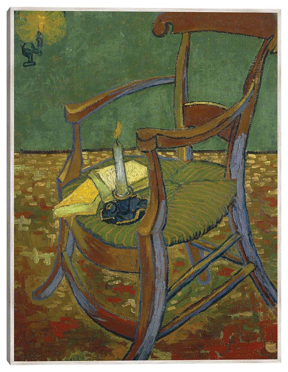 Cuadro decorativo La Silla De Gauguin (1888) técnica mixta Objetos Cuadro decorativo La Silla De Gauguin (1888) técnica mixta Objetos