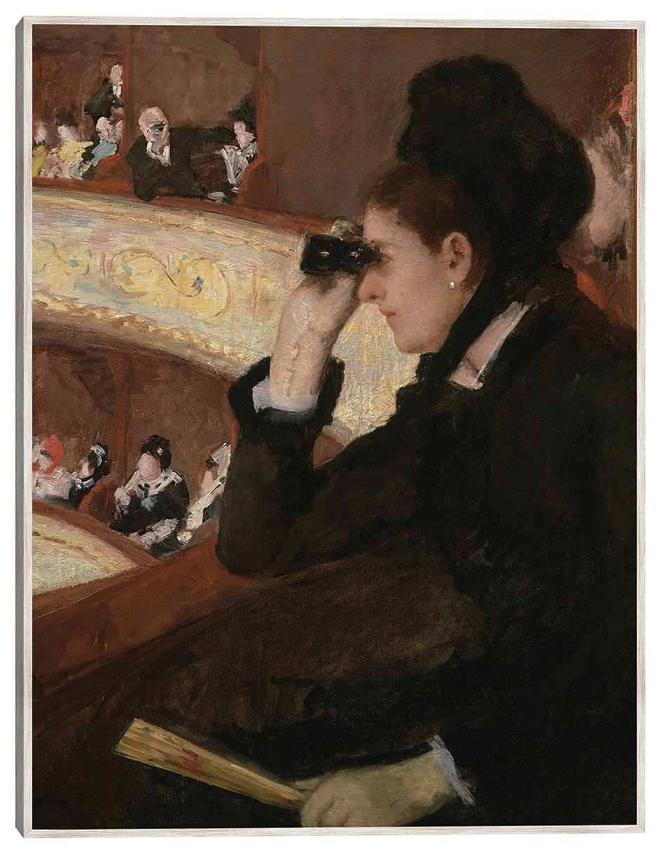 Cuadro decorativo En El Palco (1878) técnica mixta Retratos Cuadro decorativo En El Palco (1878) técnica mixta Retratos