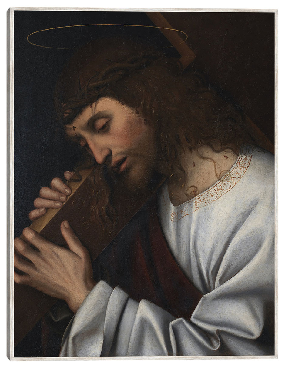 Cuadro decorativo Cristo Cargando La Cruz (1498 – 1501) técnica mixta Figuras Celestiales