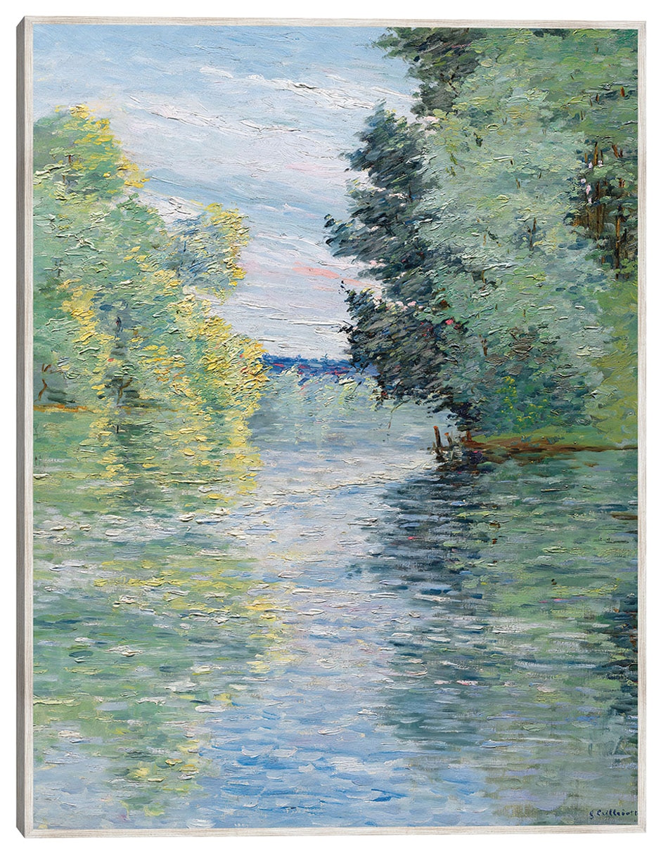 Cuadro decorativo El Pequeño Brazo Del Sena En Argenteuil (1890) técnica mixta Lagos