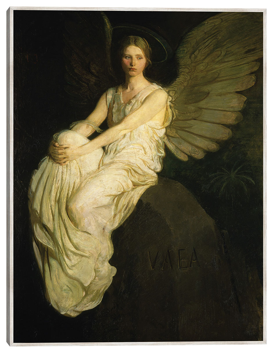 Cuadro decorativo Monumento A Stevenson (1903) técnica mixta Ángeles