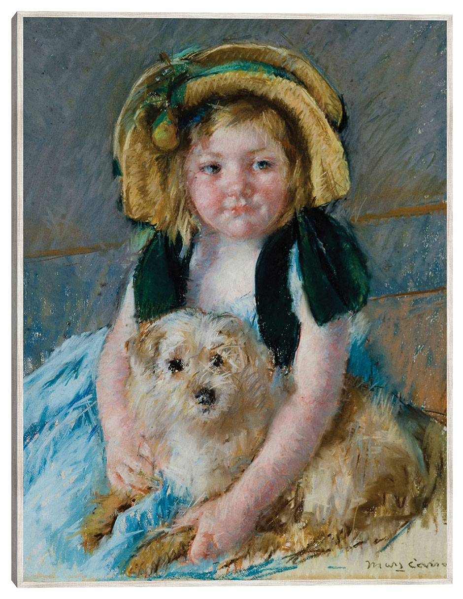 Cuadro decorativo Sara Con Hijo Chien (1901) técnica mixta Retratos