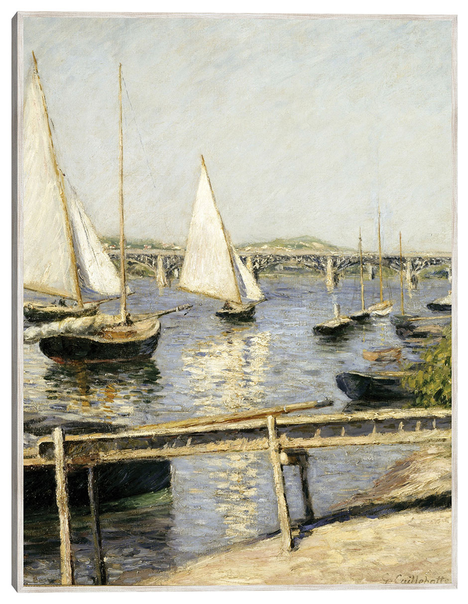 Cuadro decorativo Veleros En Argenteuil (Hacia 1888) técnica mixta Navegación Cuadro decorativo Veleros En Argenteuil (Hacia 1888) técnica mixta Navegación