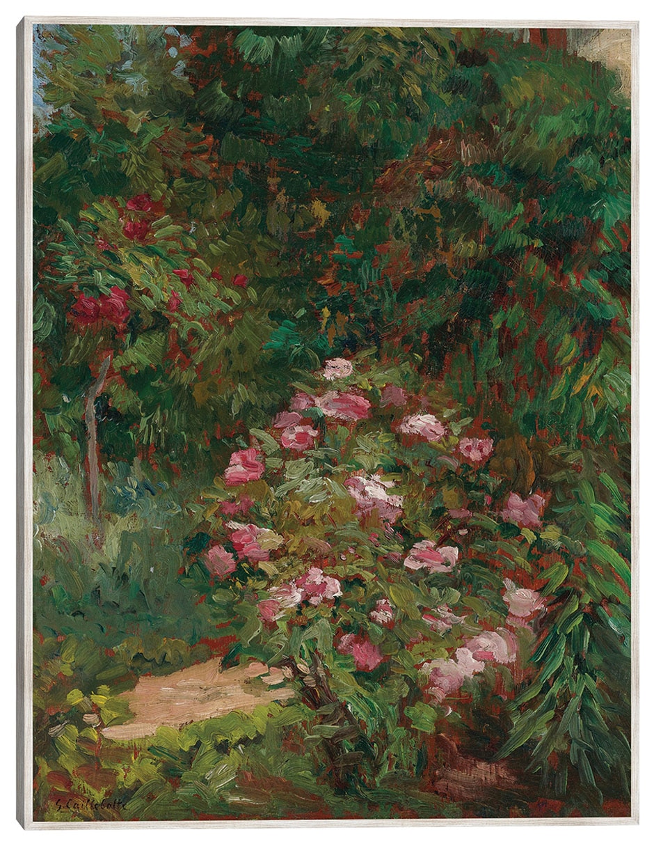 Cuadro decorativo Jardín De Flores (1884) técnica mixta Inspiración Cuadro decorativo Jardín De Flores (1884) técnica mixta Inspiración