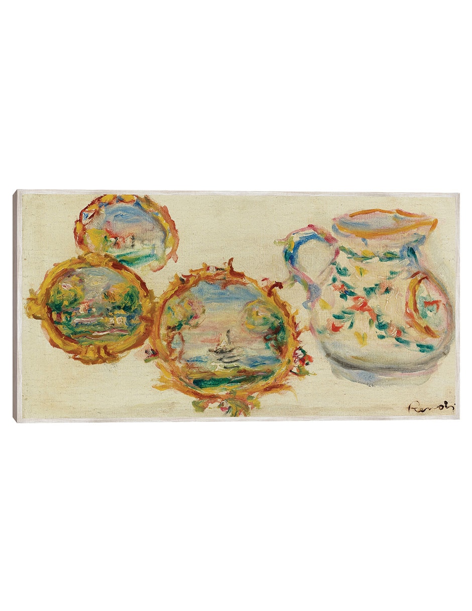 Cuadro decorativo Faïences Décorées (Hacia 1916) técnica mixta Objetos