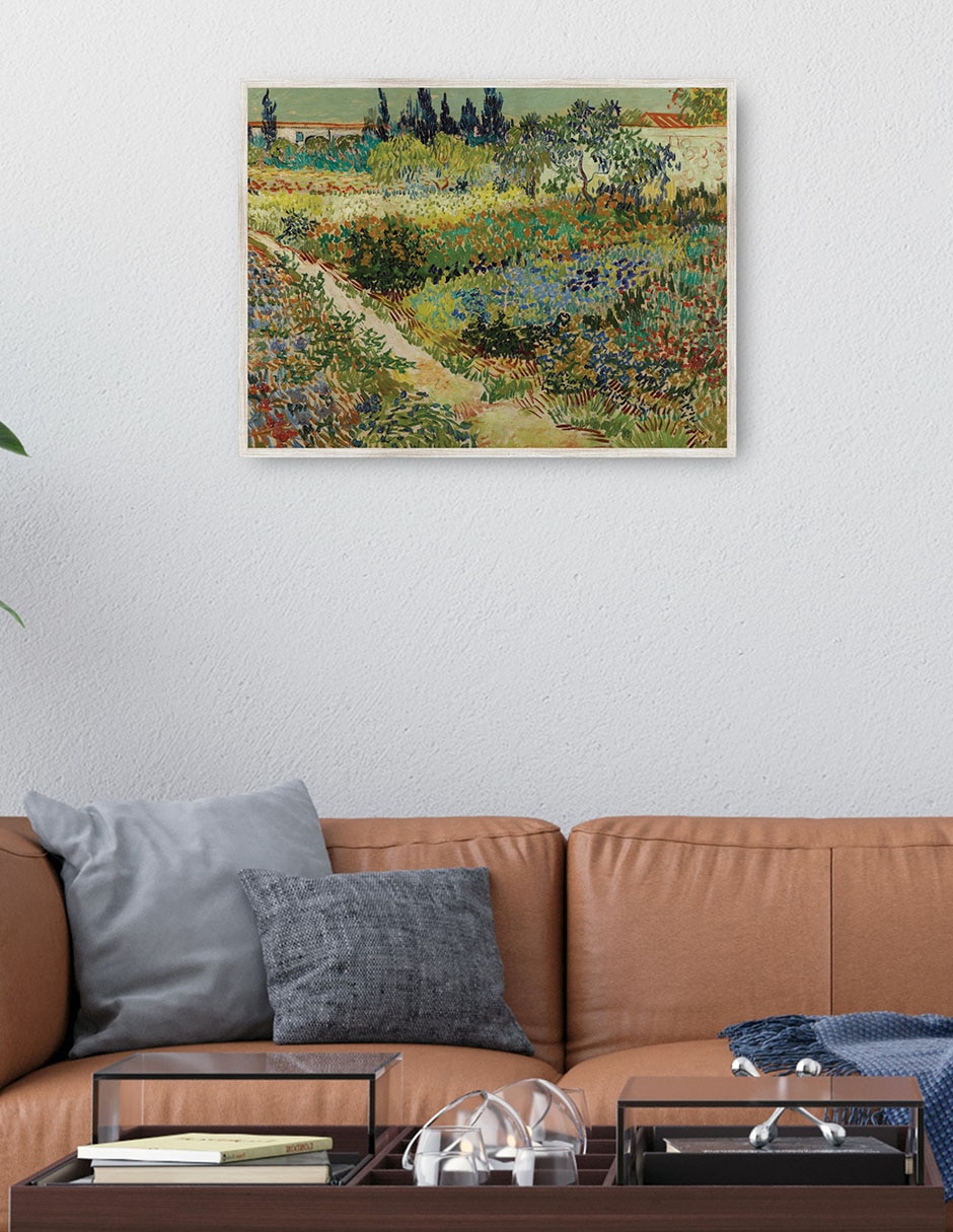 Cuadro decorativo Jardín En Arlés técnica mixta Campos 4
