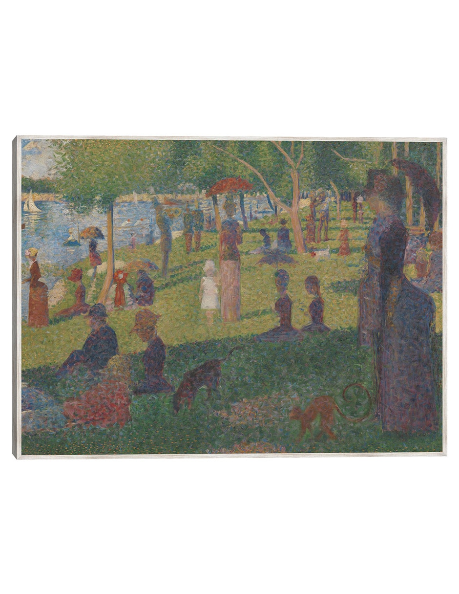 Cuadro decorativo Estudio Para Tarde De Domingo En La Isla De La Grande Jatte (1884) técnica mixta Gente Cuadro decorativo Estudio Para Tarde De Domingo En La Isla De La Grande Jatte (1884) técnica mixta Gente