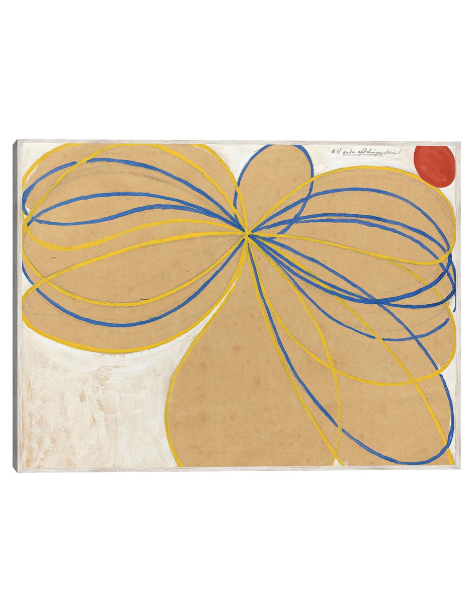 Cuadro decorativo La Estrella De Siete Puntas Nº 1 (1908) técnica mixta Colores
