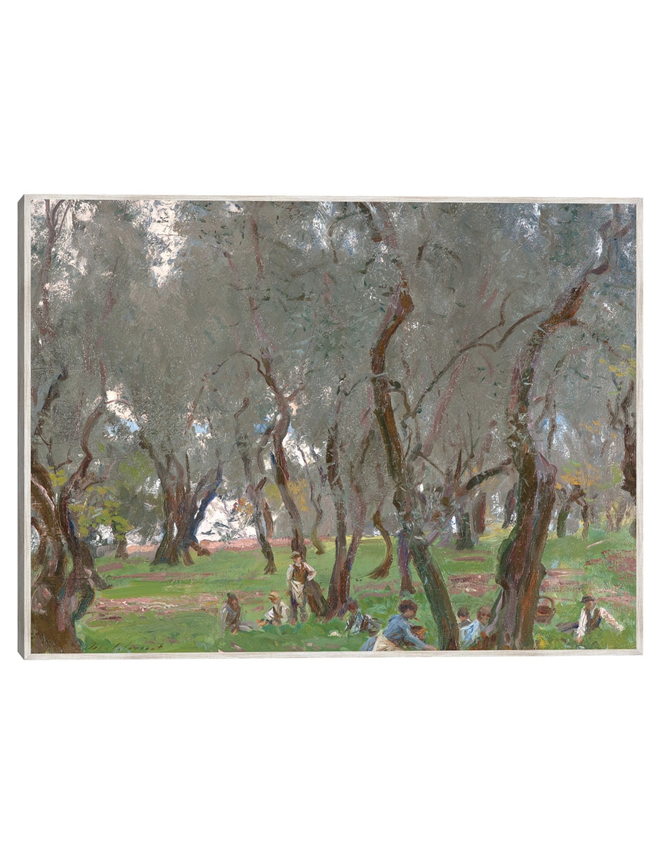 Cuadro decorativo El Olivar (1910) técnica mixta Bosques Cuadro decorativo El Olivar (1910) técnica mixta Bosques