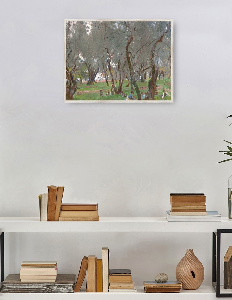 Cuadro decorativo El Olivar (1910) técnica mixta Bosques 4