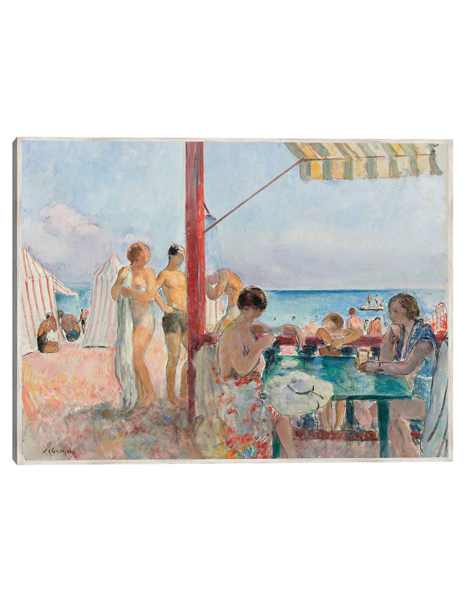 Cuadro decorativo El Chiringuito (1923-25) técnica mixta Playas