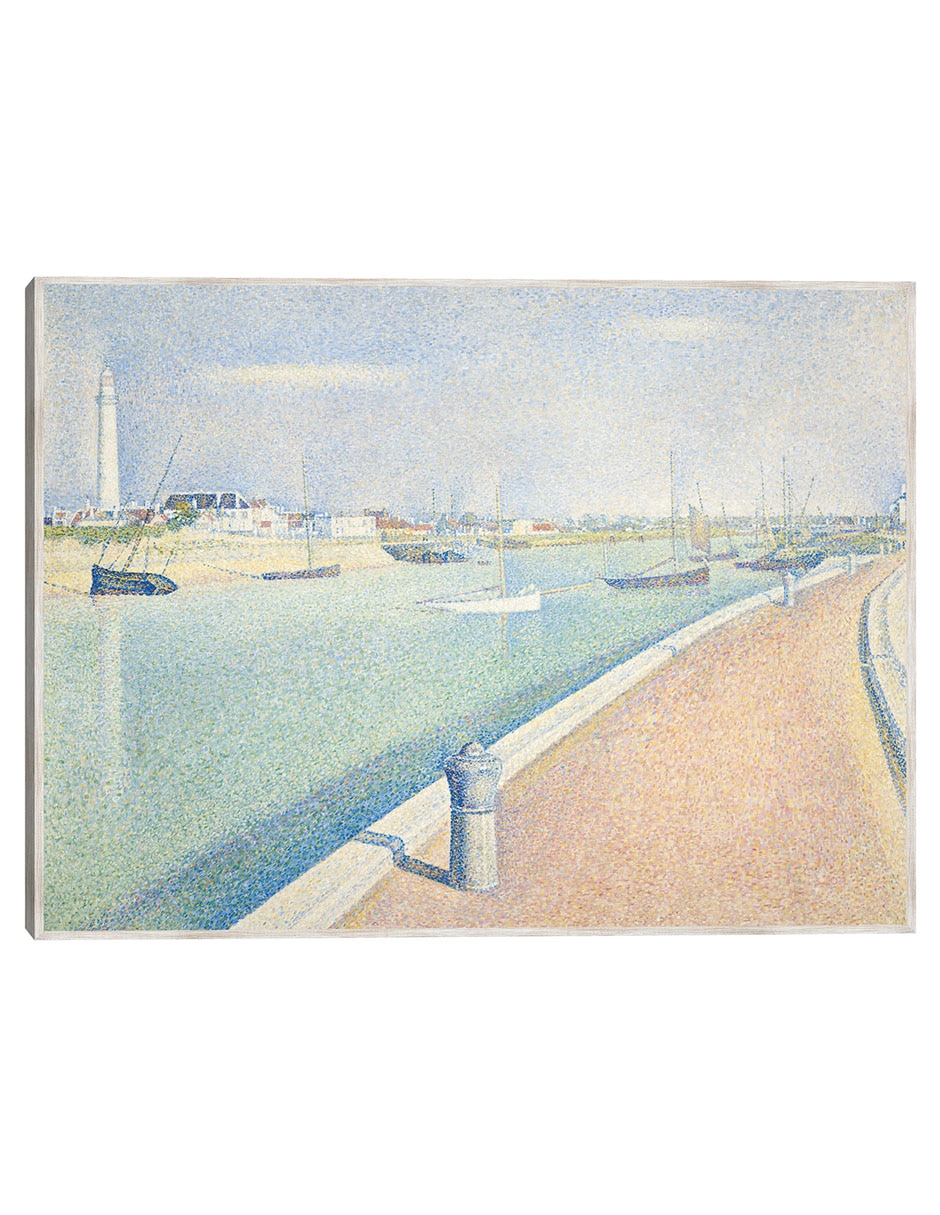 Cuadro decorativo El Canal De Gravelines, Petit Fort Philippe (1890) técnica mixta Costero