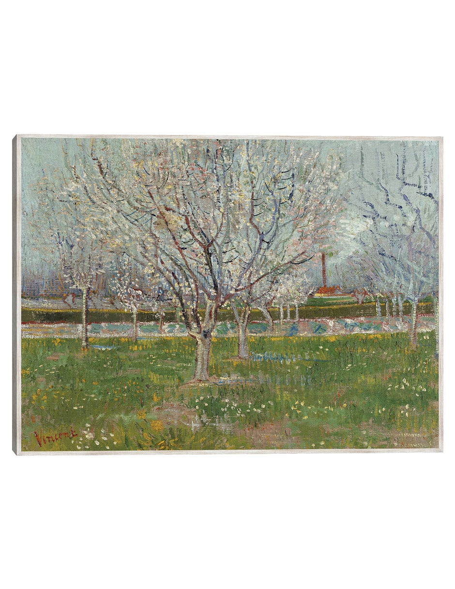 Cuadro decorativo Huerto En Flor (Ciruelos) técnica mixta Campos Cuadro decorativo Huerto En Flor (Ciruelos) técnica mixta Campos
