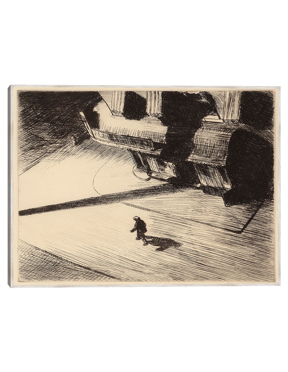 Cuadro decorativo Sombras Nocturnas (1921) técnica mixta Inspiración Cuadro decorativo Sombras Nocturnas (1921) técnica mixta Inspiración