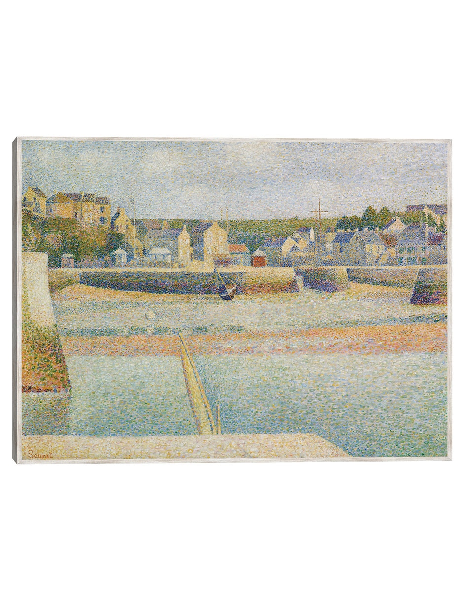 Cuadro decorativo Port-En-Bessin, El Puerto Exterior (Marea Baja) (1888) técnica mixta Paisajes Cuadro decorativo Port-En-Bessin, El Puerto Exterior (Marea Baja) (1888) técnica mixta Paisajes