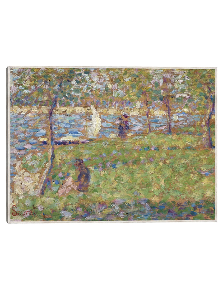 Cuadro decorativo Estudio Para La Grande Jatte (1884-1885) técnica mixta Lagos Cuadro decorativo Estudio Para La Grande Jatte (1884-1885) técnica mixta Lagos