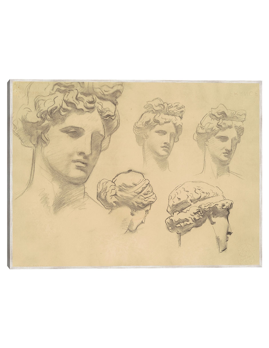 Cuadro decorativo Estudios Para Apolo y Las Musas(Hacia 1921) técnica mixta Bocetos Cuadro decorativo Estudios Para Apolo y Las Musas(Hacia 1921) técnica mixta Bocetos