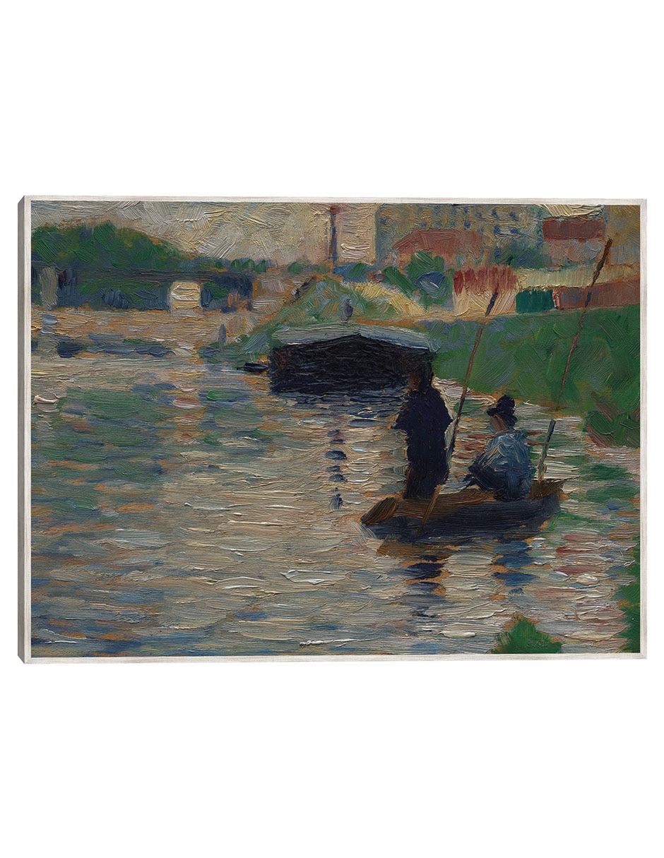 Cuadro decorativo Vista Del Sena (1882-1883) técnica mixta Lagos Cuadro decorativo Vista Del Sena (1882-1883) técnica mixta Lagos