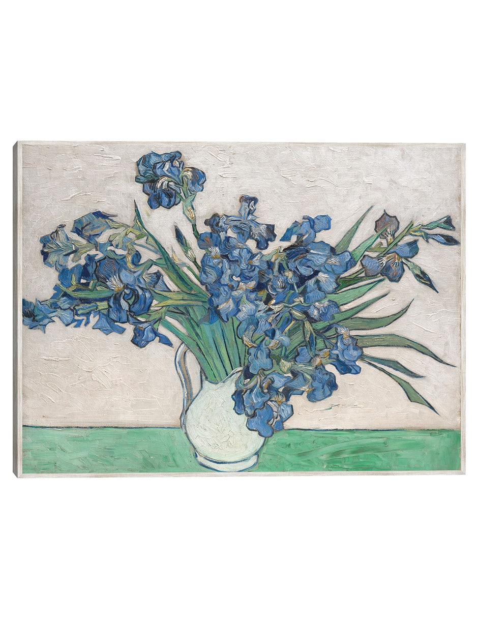 Cuadro decorativo Iris (1890) técnica mixta Floreros