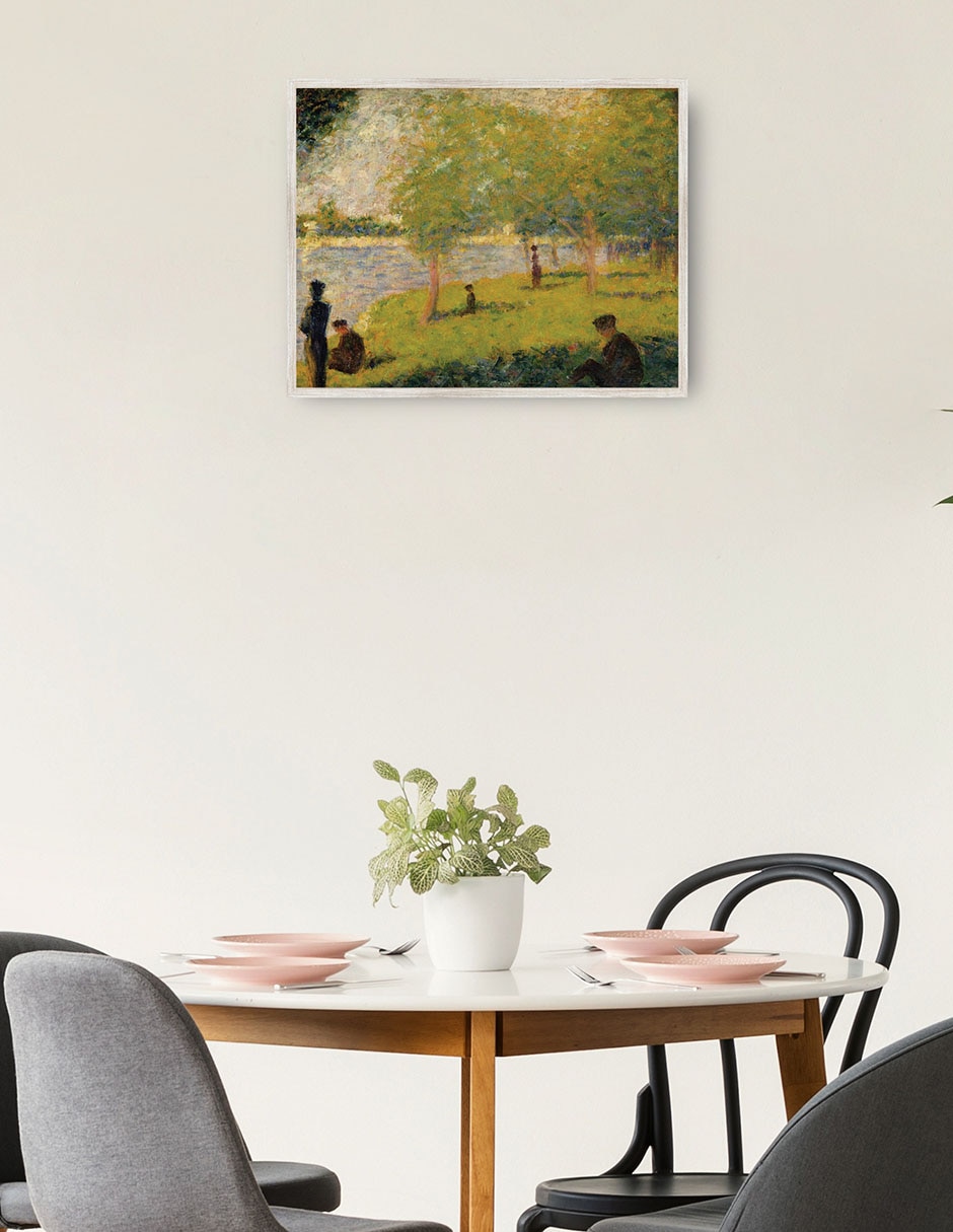 Cuadro decorativo Estudio Para Un Domingo En La Grande Jatte (1884) técnica mixta Lagos 4