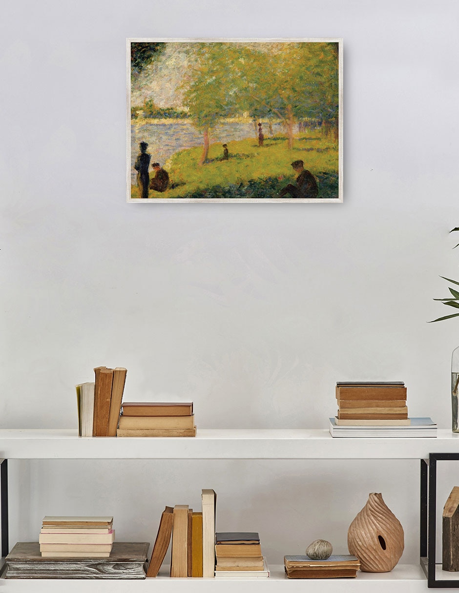 Cuadro decorativo Estudio Para Un Domingo En La Grande Jatte (1884) técnica mixta Lagos
