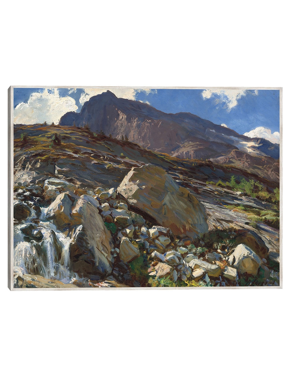 Cuadro decorativo Paso Del Simplón (1911) técnica mixta Campos Cuadro decorativo Paso Del Simplón (1911) técnica mixta Campos