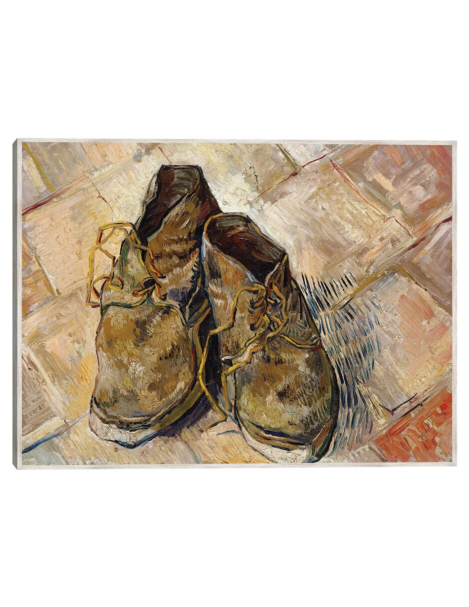 Cuadro decorativo Zapatos (1888) técnica mixta Objetos Cuadro decorativo Zapatos (1888) técnica mixta Objetos