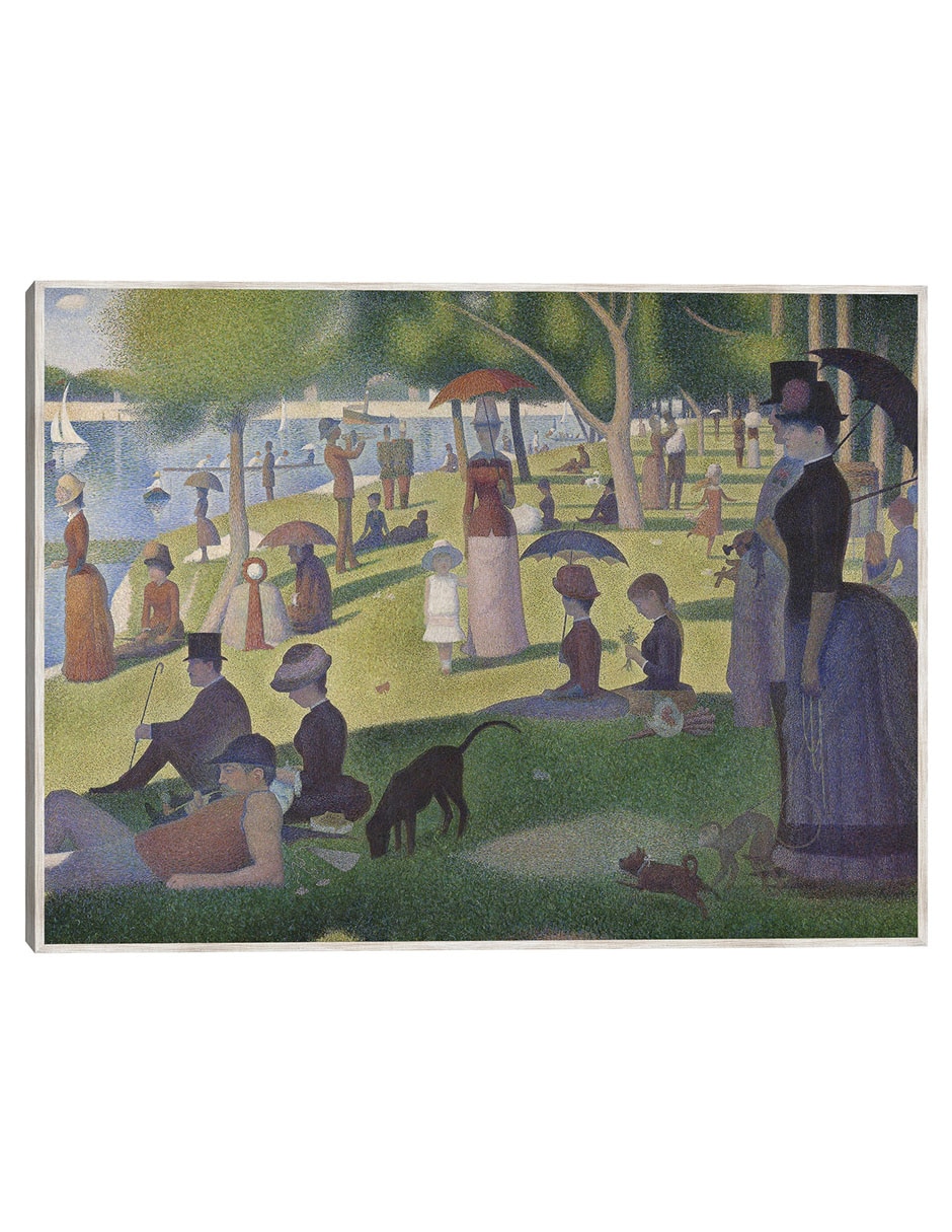 Cuadro decorativo Un Domingo En La Grande Jatte (1884) técnica mixta Gente Cuadro decorativo Un Domingo En La Grande Jatte (1884) técnica mixta Gente