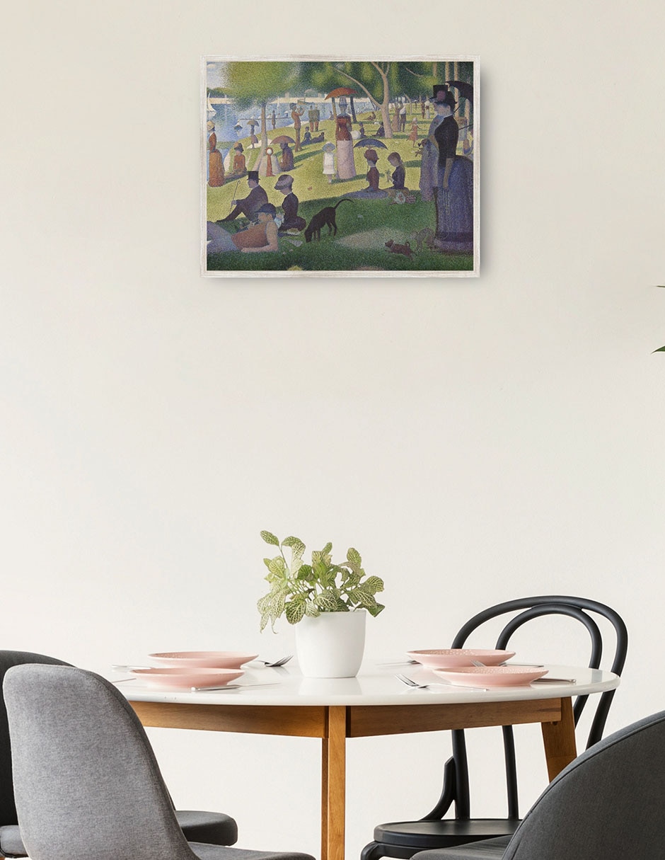 Cuadro decorativo Un Domingo En La Grande Jatte (1884) técnica mixta Gente 4