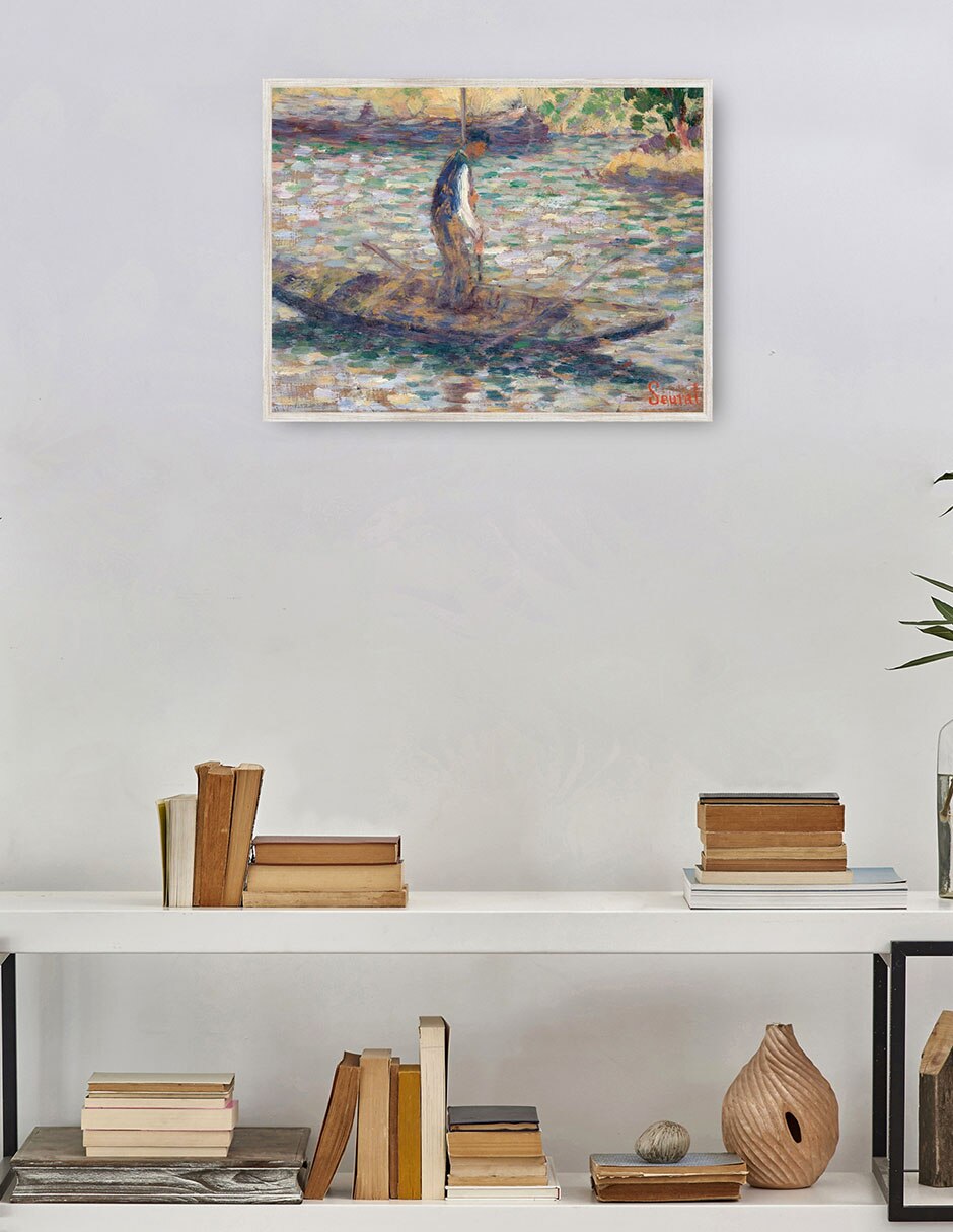Cuadro decorativo Un Pescador (Hacia 1884) técnica mixta Retratos 4