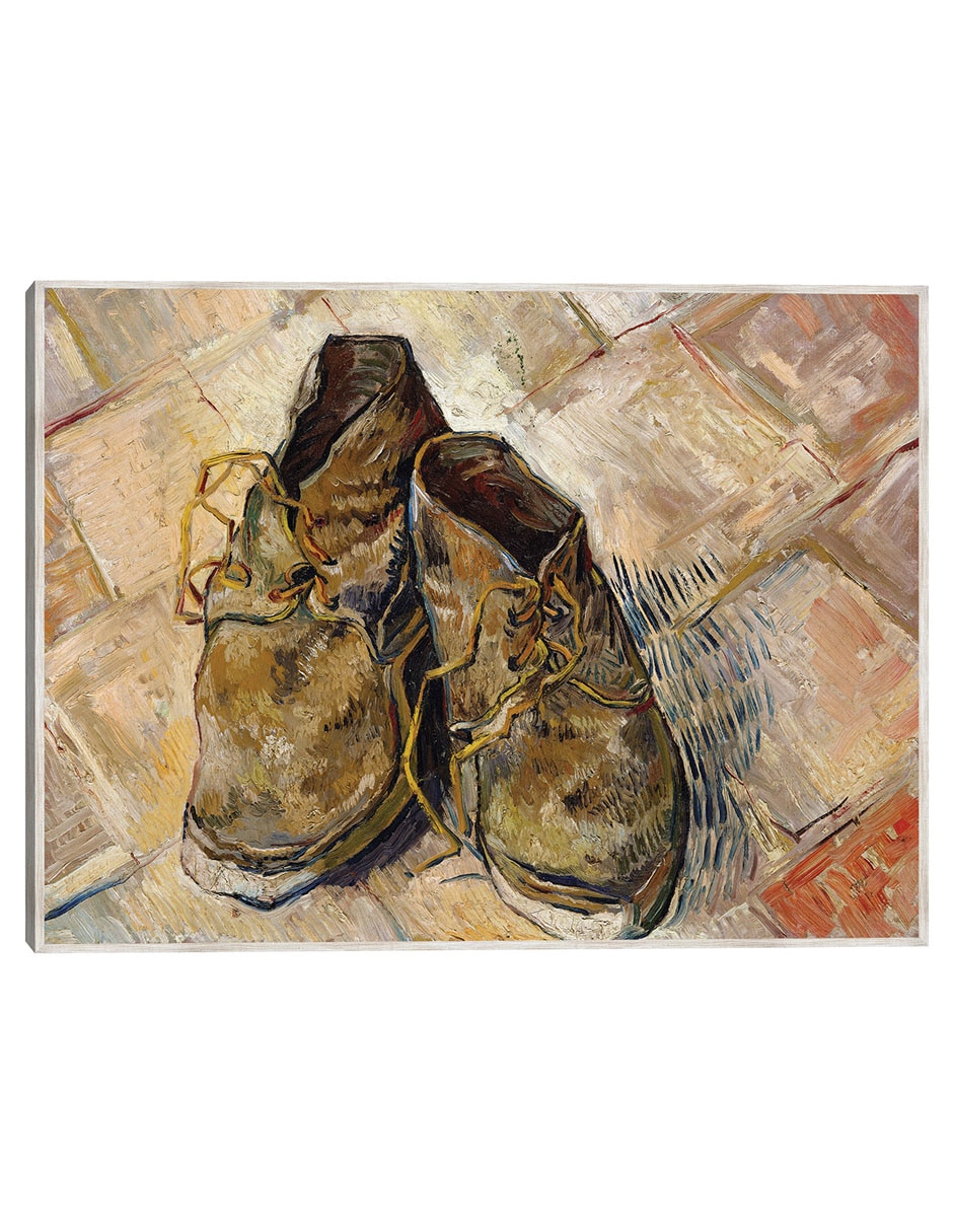 Cuadro decorativo Zapatos (1888) técnica mixta Objetos Cuadro decorativo Zapatos (1888) técnica mixta Objetos