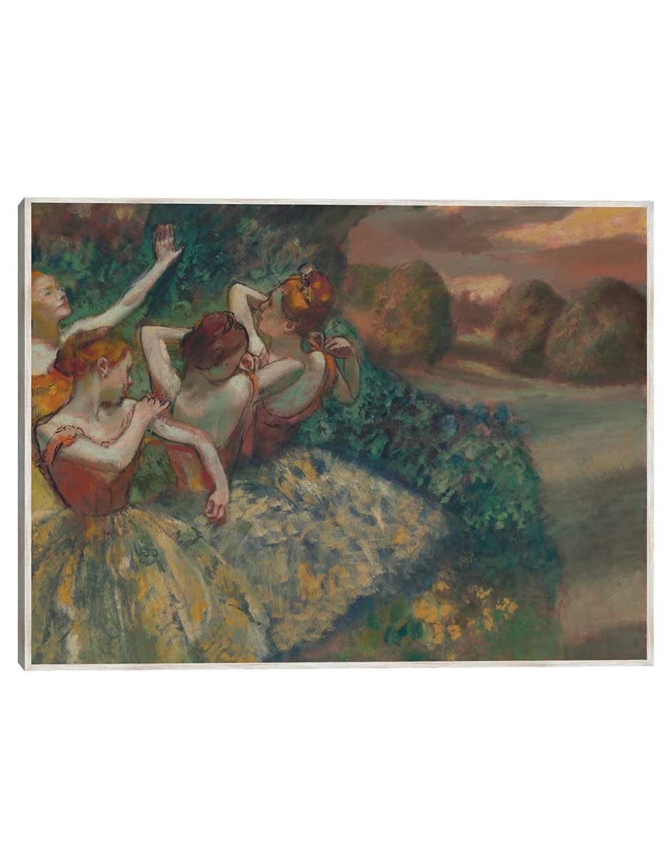 Cuadro decorativo Cuatro Bailarines (C.1899) técnica mixta Danza Cuadro decorativo Cuatro Bailarines (C.1899) técnica mixta Danza