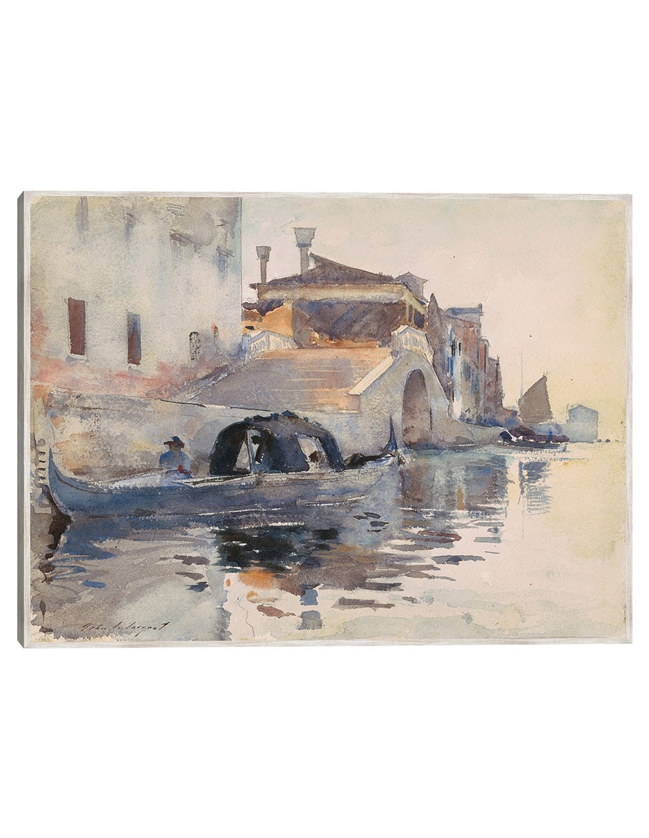 Cuadro decorativo Ponte Panada, Fondamenta Nuove, Venecia (C. 1880) técnica mixta Puentes Cuadro decorativo Ponte Panada, Fondamenta Nuove, Venecia (C. 1880) técnica mixta Puentes