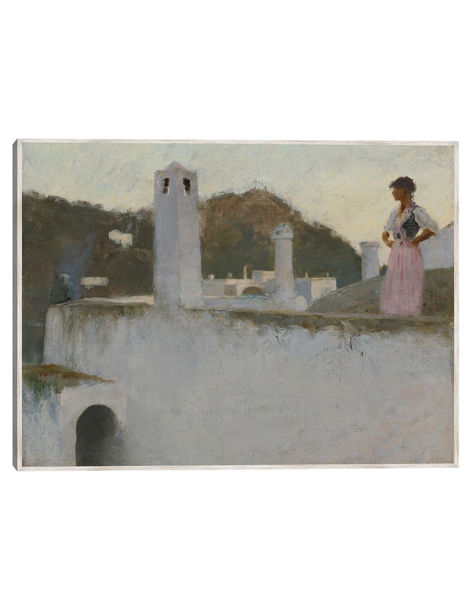 Cuadro decorativo Vista De Capri (Hacia 1878) técnica mixta Gente Cuadro decorativo Vista De Capri (Hacia 1878) técnica mixta Gente