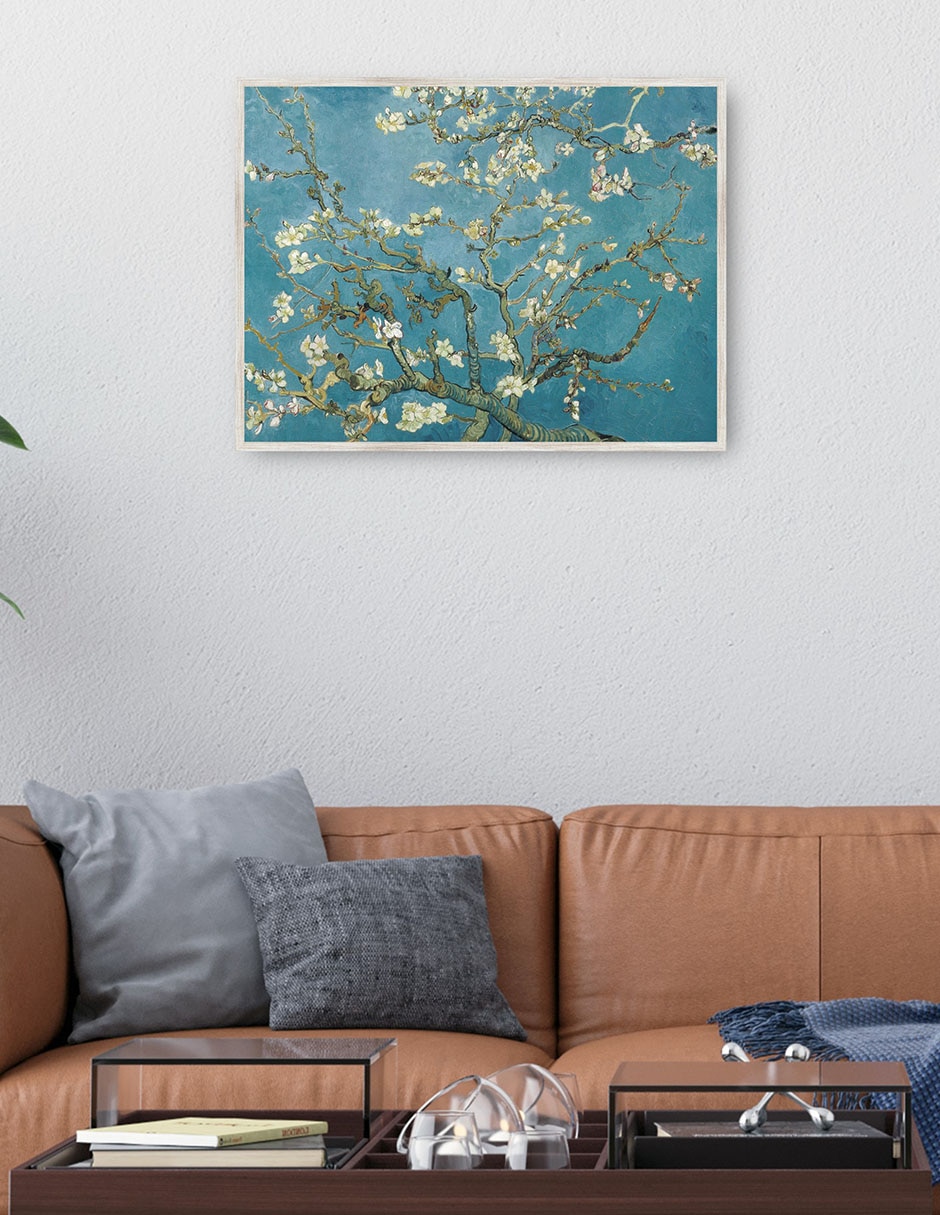 Cuadro decorativo Flor De Almendro (C.1890) técnica mixta 4