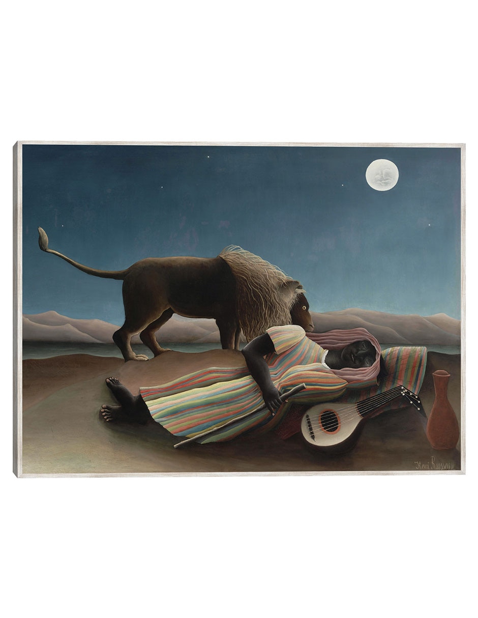Cuadro decorativo La Gitana Dormida (La Bohémienne Endormie) (1897) técnica mixta Inspiración Cuadro decorativo La Gitana Dormida (La Bohémienne Endormie) (1897) técnica mixta Inspiración