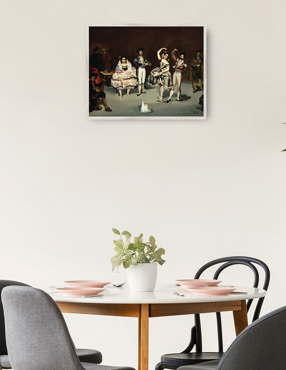 Cuadro decorativo Ballet Español técnica mixta Danza 4